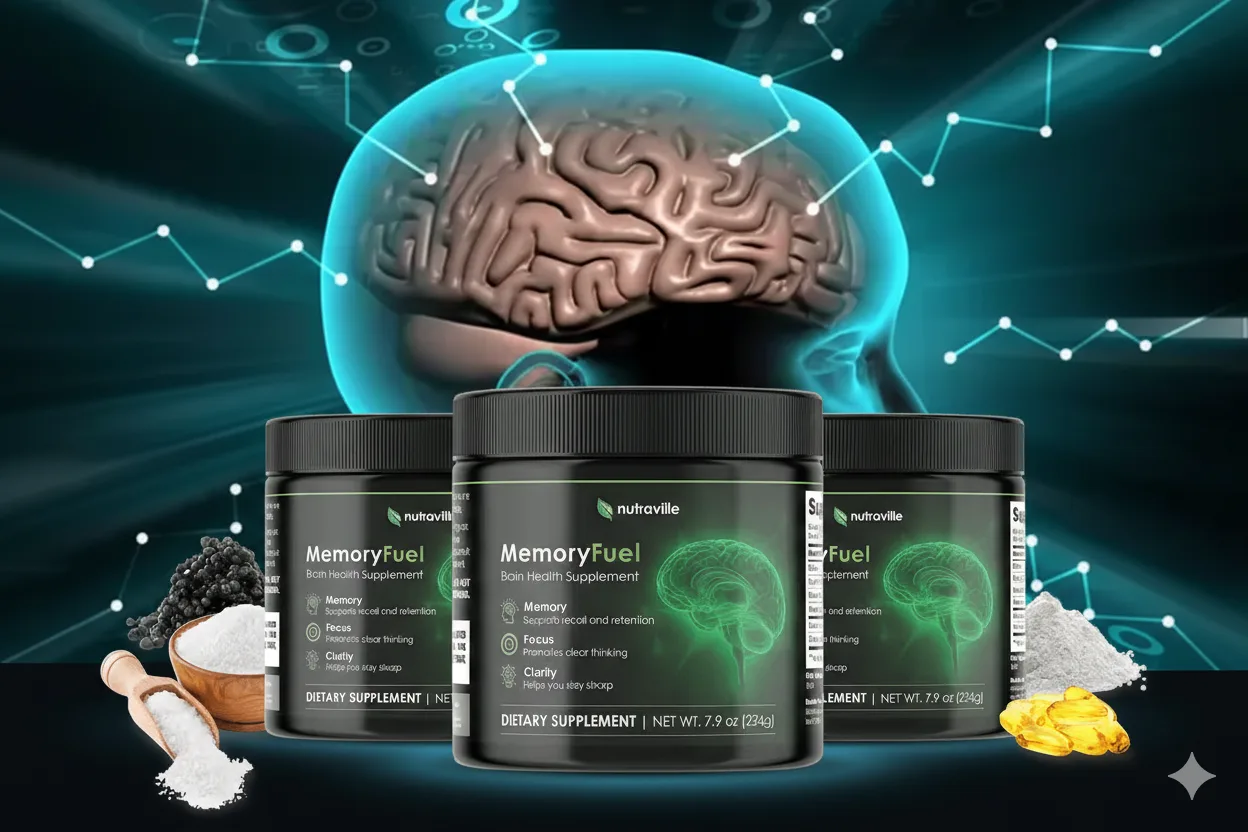 Memory Fuel 3 bottle Brain Energy